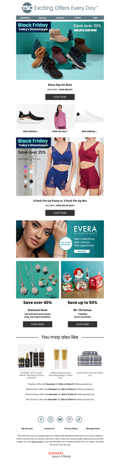 Skechers Boot & Rhonda Shear Bodywear