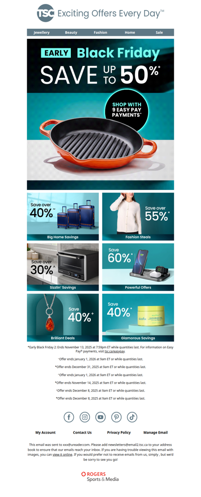 🖤 NEW BLACK FRIDAY OFFERS - SAVE up to 50% 🖤