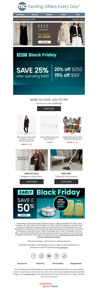 🔥 SAVE 25% with Spend More, Save More Sale 🔥