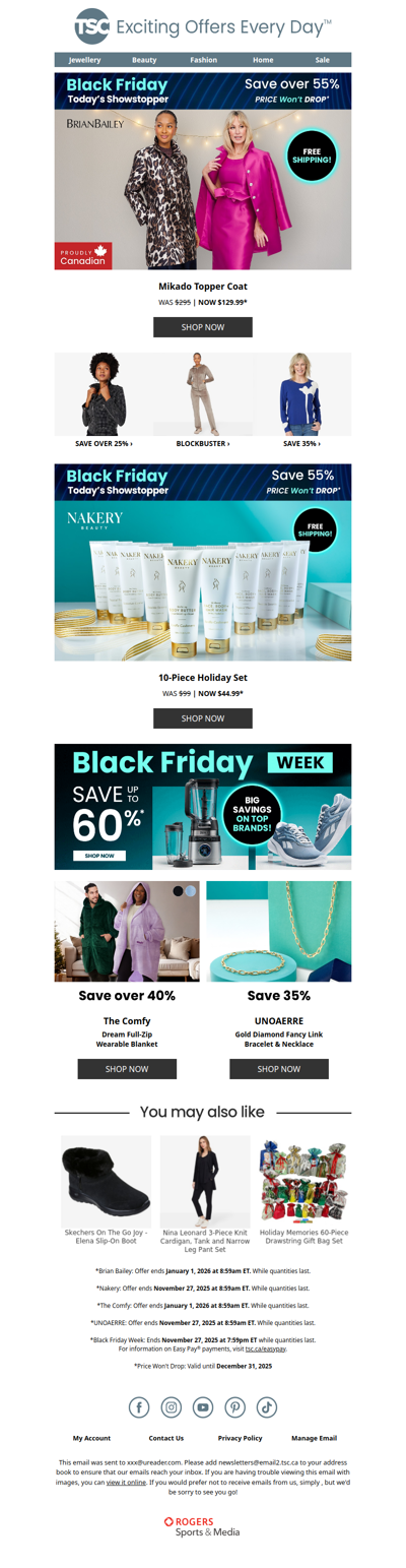 Brian Bailey Coat & Nakery Beauty Set