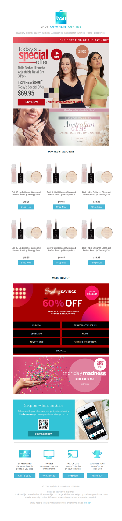 Today's Special Offer on TVSN