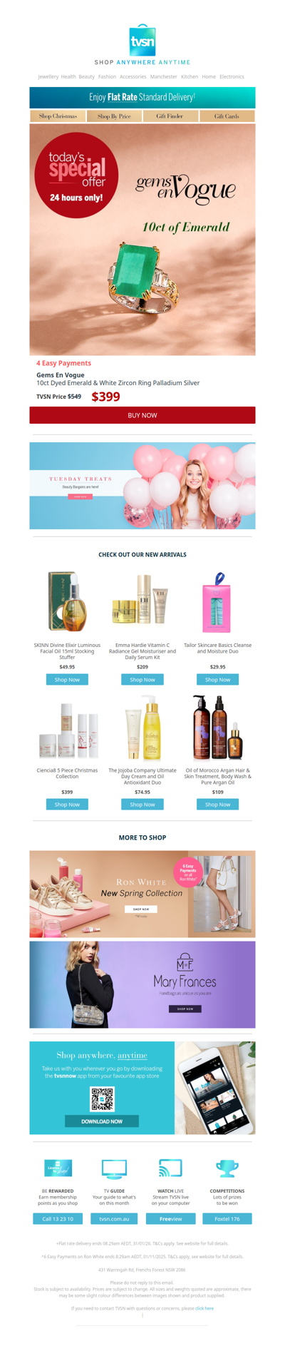 Today's Special Offer on TVSN