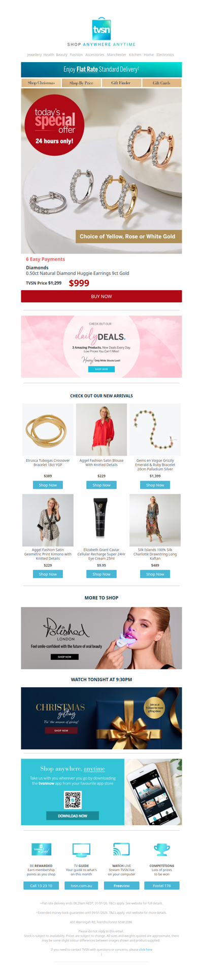 Today's Special Offer on TVSN