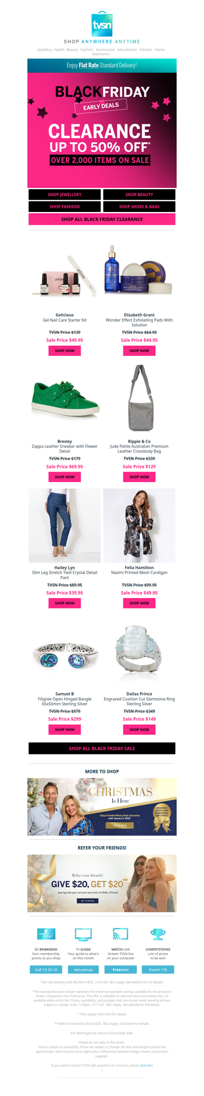 Black Friday Early Deals: Clearance Up To 50% Off*