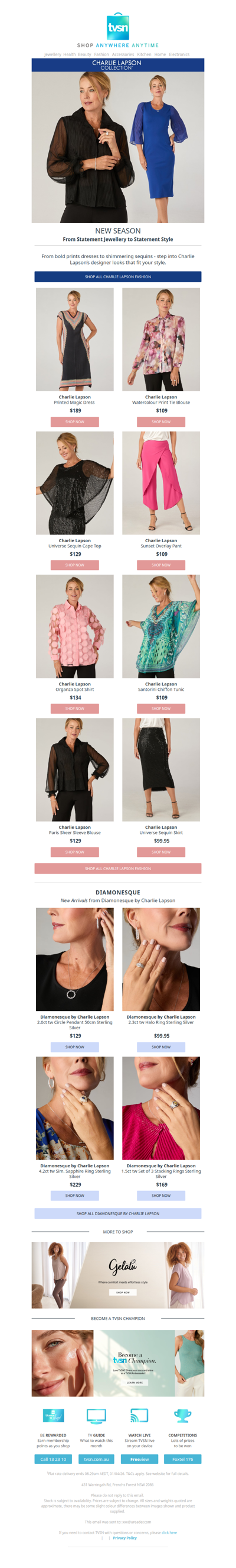 New Fashion Collection from Charlie Lapson