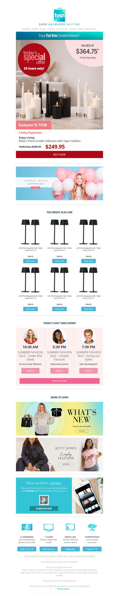 Today's Special Offer