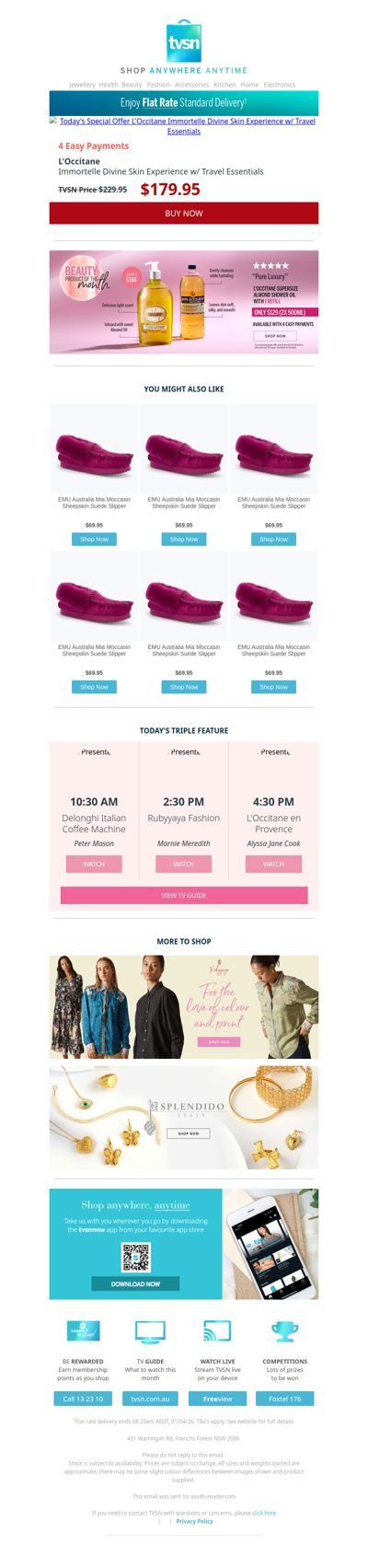 Today's Special Offer