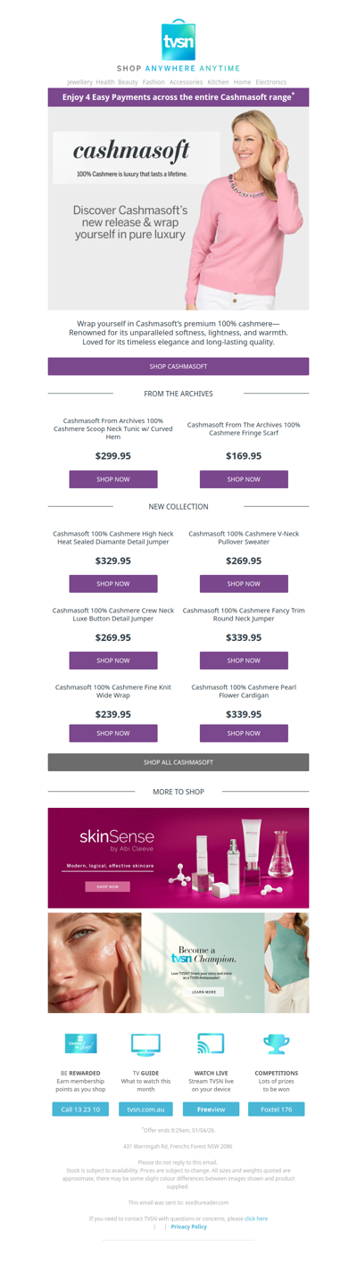 Cashmasoft: Celebrating 10 Years at TVSN 🧶