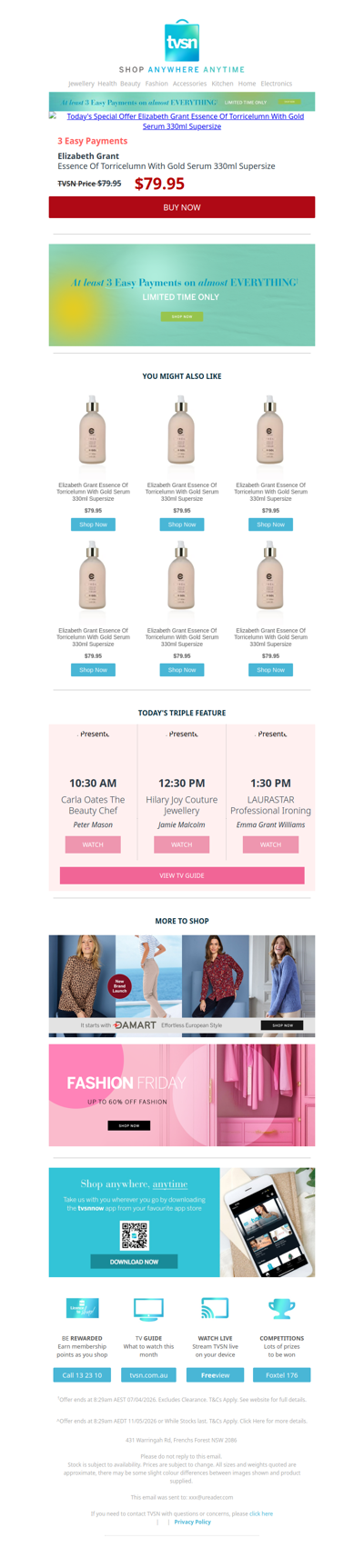 Today's Special Offer