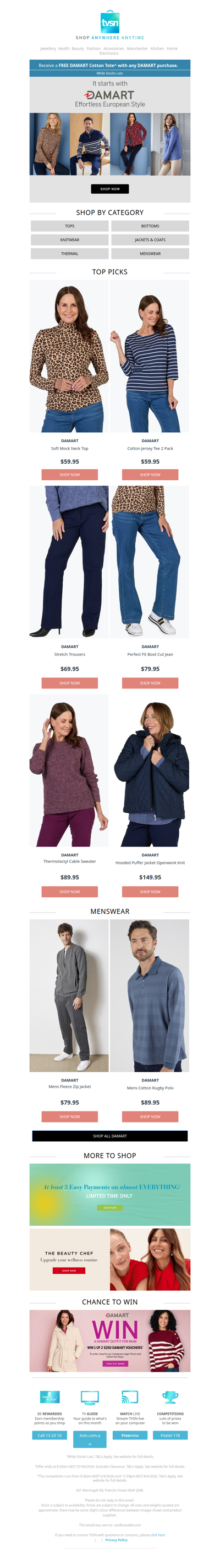 New brand Launch: DAMART Fashion