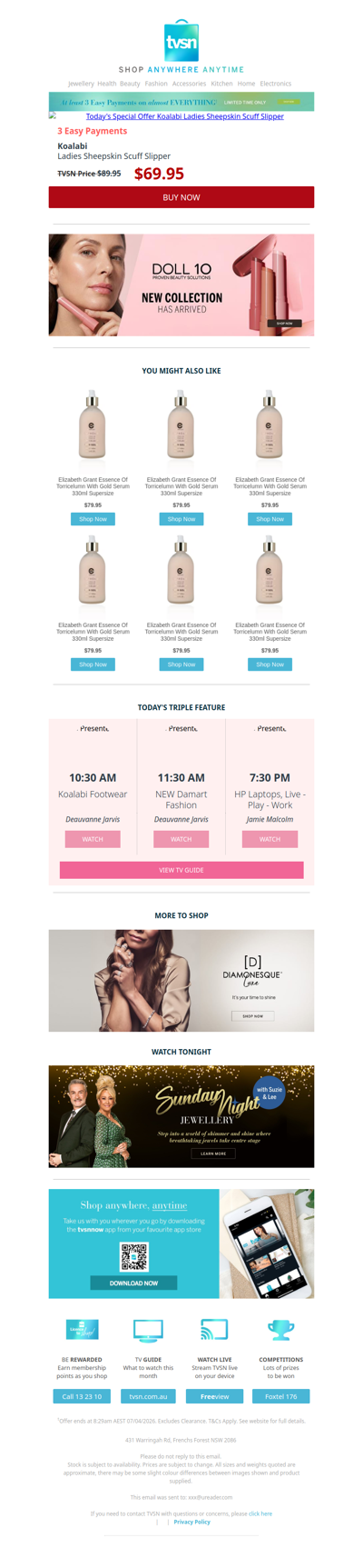 Today's Special Offer