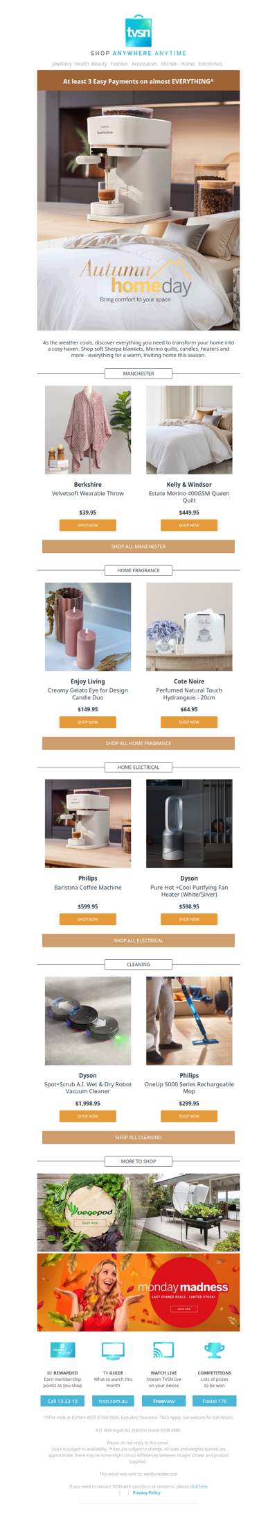 Autumn Home Day Now On: Cosy up at home with us!