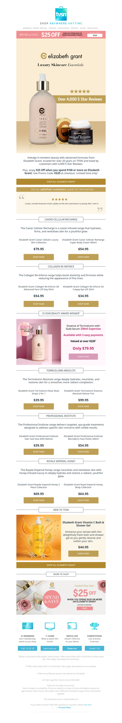 Elizabeth Grant: Timeless beauty, trusted on TVSN for over 20 years