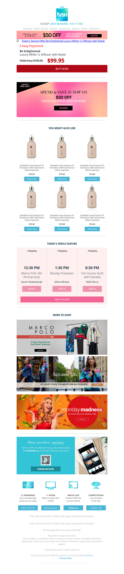 Today's Special Offer