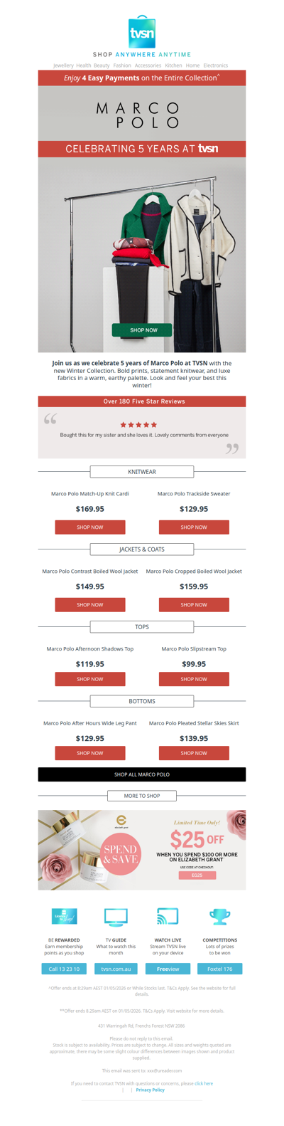 Marco Polo Celebrating 5 Years at TVSN