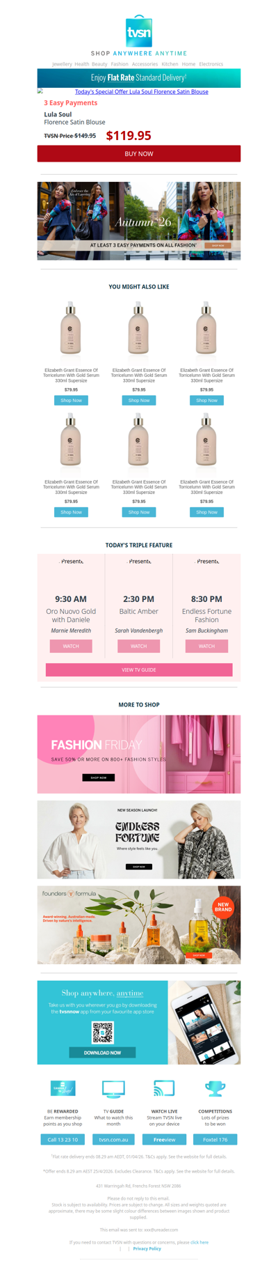 Today's Special Offer