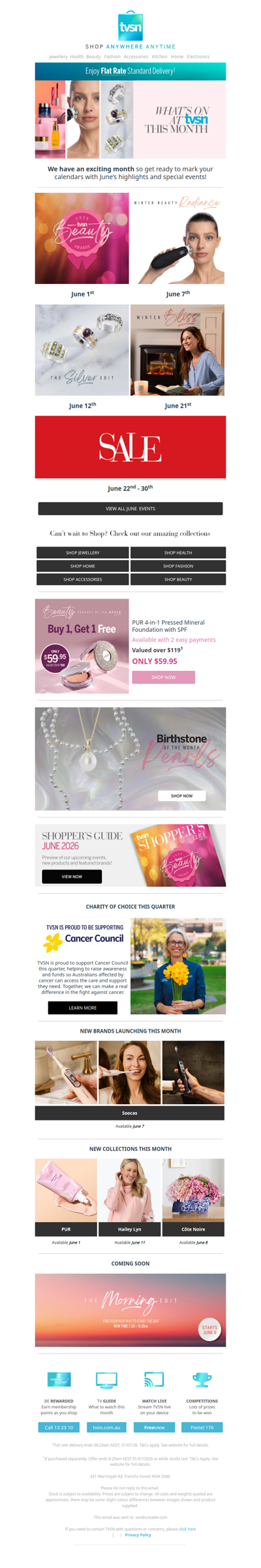 What’s on at TVSN in June!