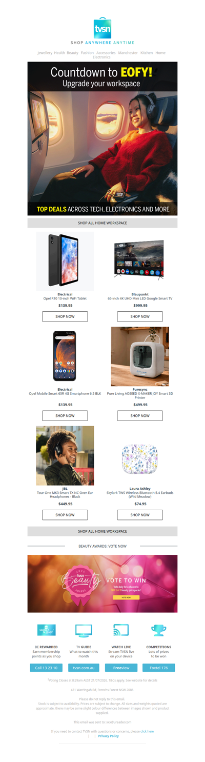 Countdown to EOFY: Upgrade your workspace