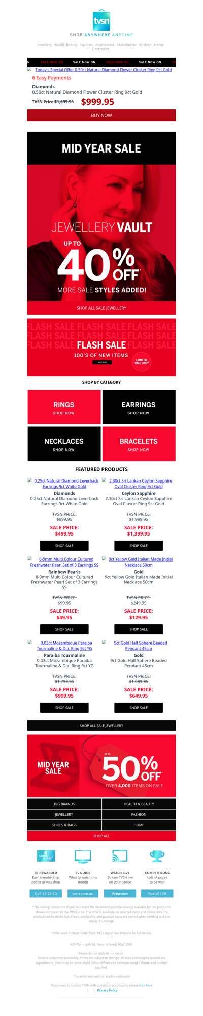 Jewellery Sale Continues | More Sale Styles Added!
