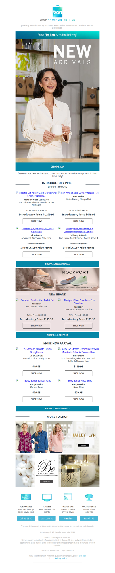Don’t Miss Our Latest Arrivals + Introducing New Brand Rockport
