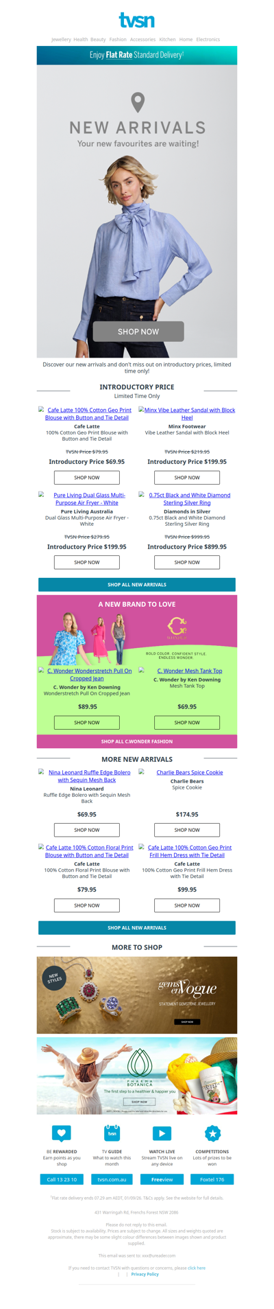 Don’t Miss Our Latest Arrivals + Introducing New C.Wonder Fashion Brand