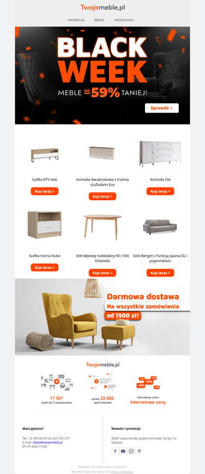 Już jest! To Black Week i rabaty do -59% ◾️