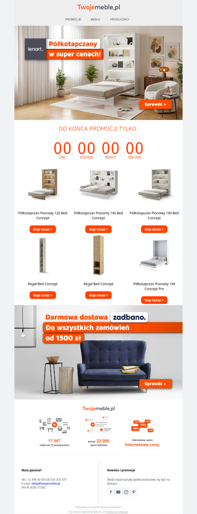 ⏰ Ostatnie godziny promocji! Półkotapczany w super cenach