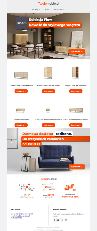 ✨ Stylowa nowość do Twojego wnętrza - meble Flow