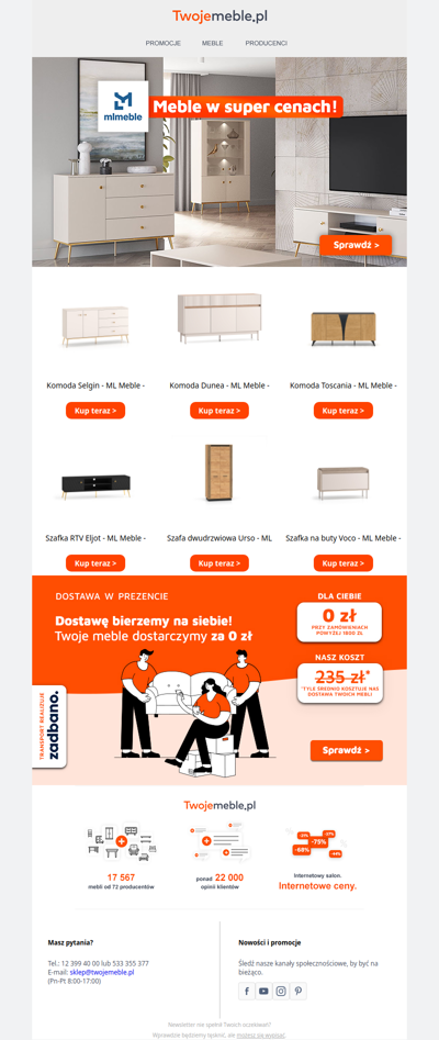 Przeczucie nas nie myli ➡️ Te meble Ci się spodobają!