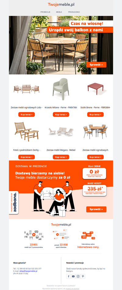 Balkon gotowy na wiosnę? 🌸 Nie czekaj, urządź swój balkon z nami! ☀️