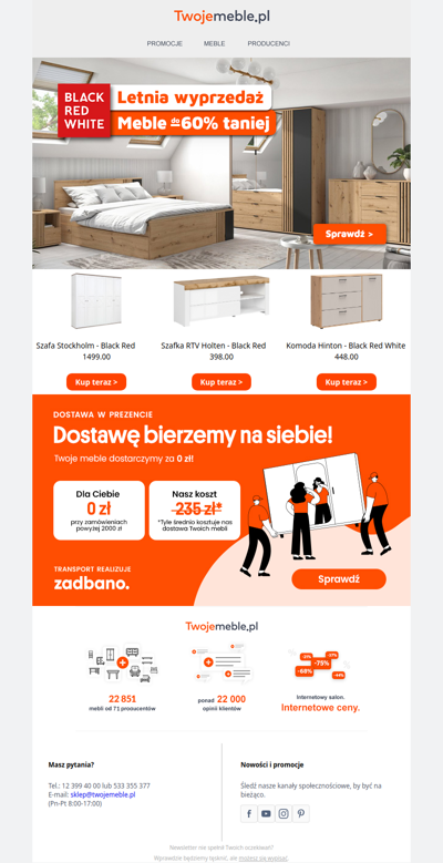 ⏰ Meble BRW do -60% taniej tylko do końca niedzieli 👍