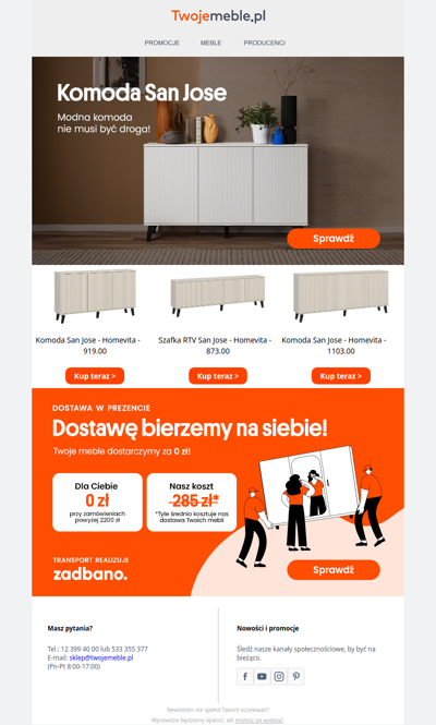 Kaszmir ✅ Ryfle ✅ To najmodniejsza komoda sezonu!