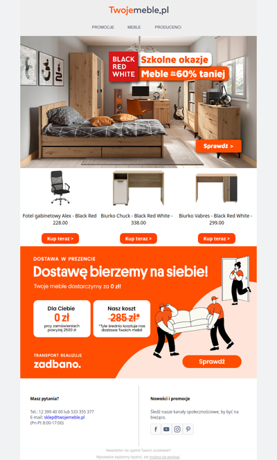 Do -60% taniej - z nami urządzisz pokój dziecka w super cenie!