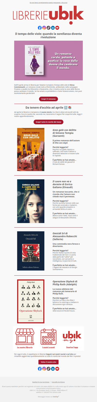 sS, ecco cosa ti aspetta ad aprile in libreria! 🔜📚