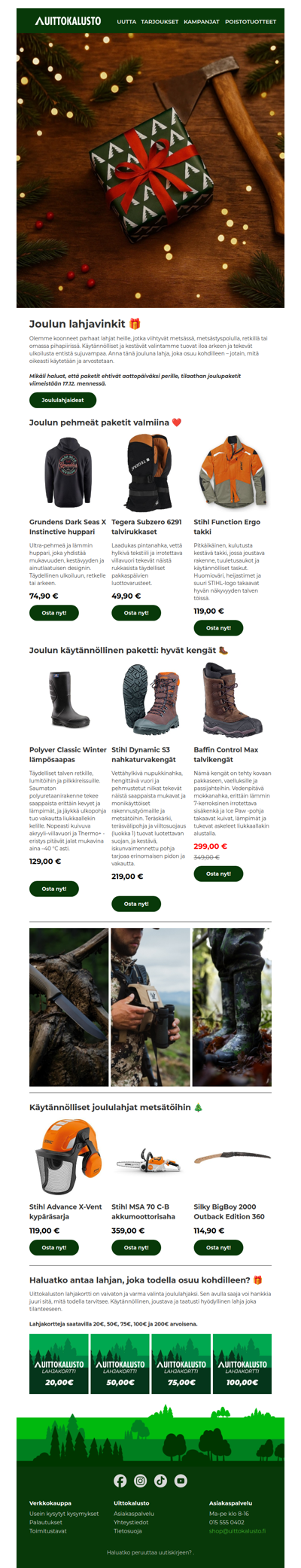 Joulun lahjavinkit 🎁