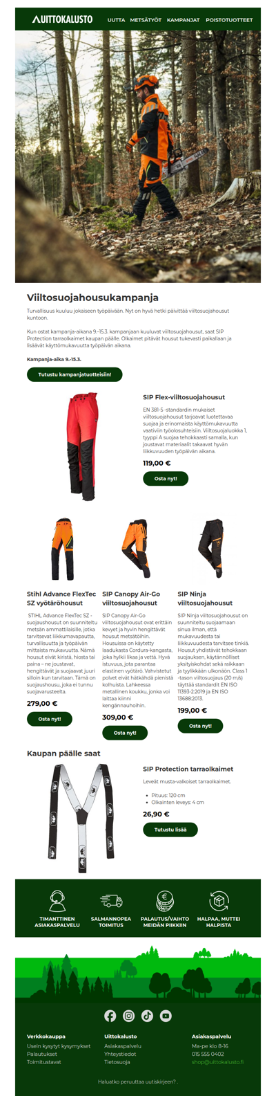 Viiltosuojahousukampanja