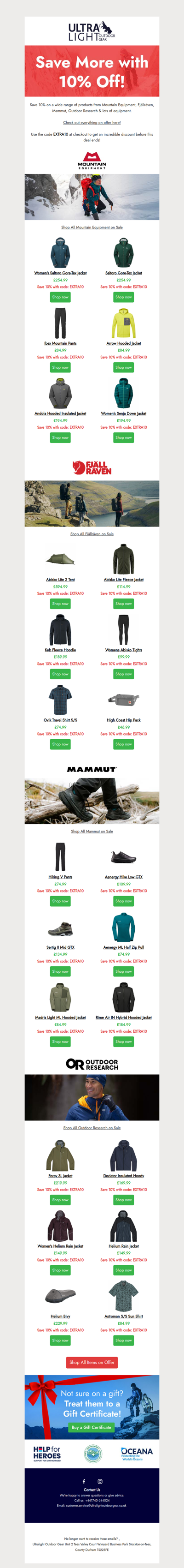 Pack Light, Save More!😍10% off Lightweight Gear!➡️