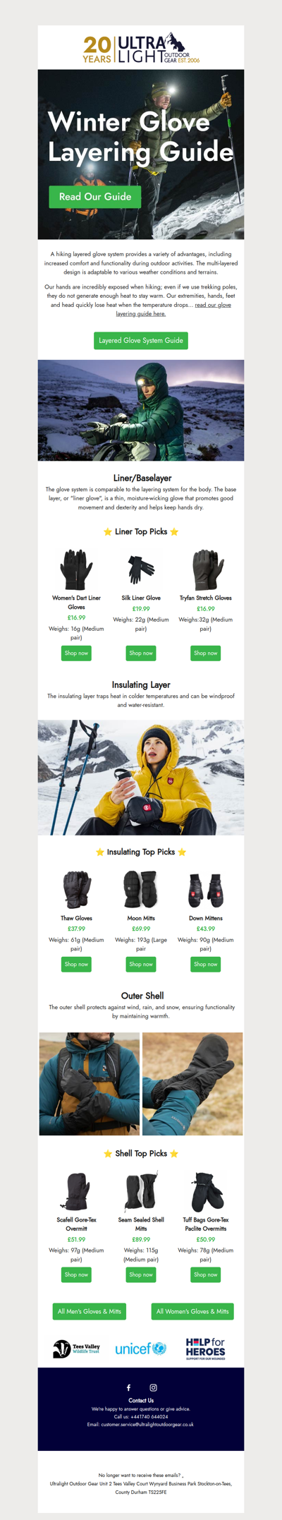 Ultimate Guide to Winter Glove Layering & Our Top Picks!🌟