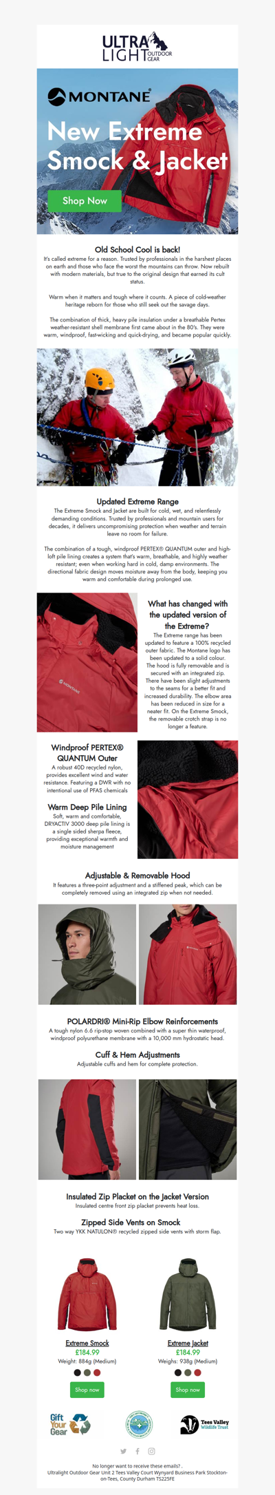 Montane Extreme Smock is Back & Updated! 😍