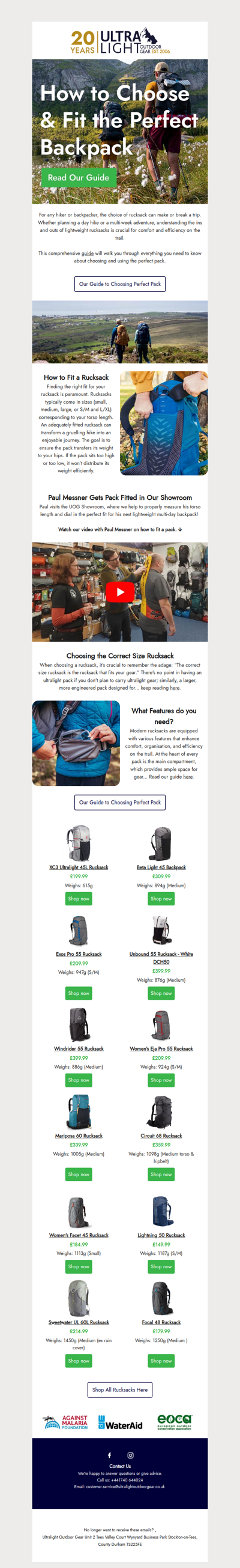 What Size Backpack Do You Need? 📐Choosing & Fitting a Pack Explained