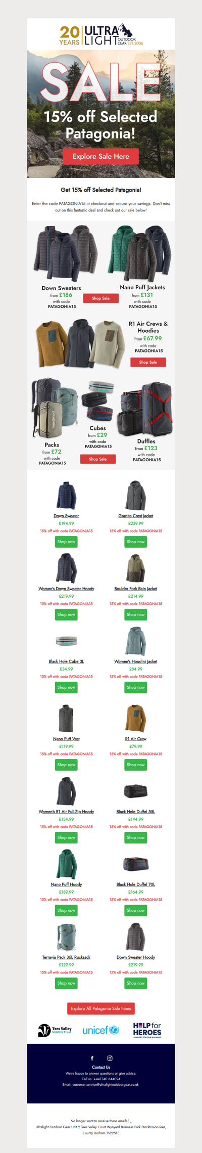 🚨Save 15% on Your Patagonia Favourites! 👀 Don't Miss Out!