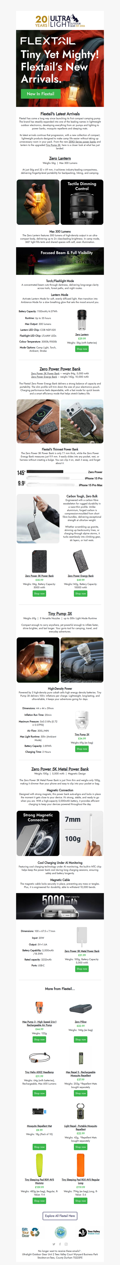 🚨Just Launched: Flextail's New ZERO Series!🌟