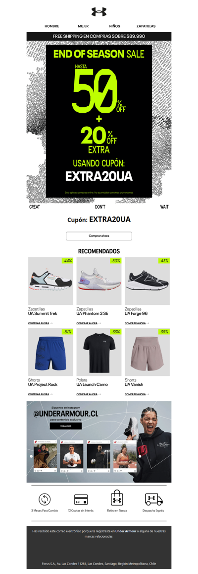 Últimos cupones extra 20%OFF 💥