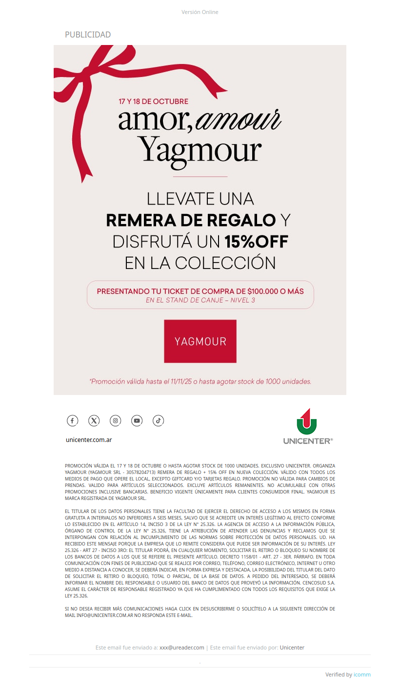 Yagmour hace feliz a mamá👚