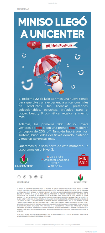 ❤️‍🔥 La espera terminó: llega MINISO