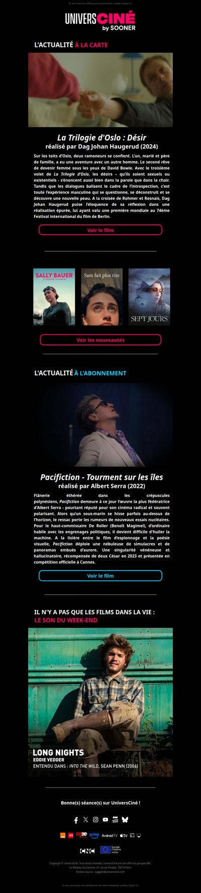 La Trilogie d'Oslo : Désir