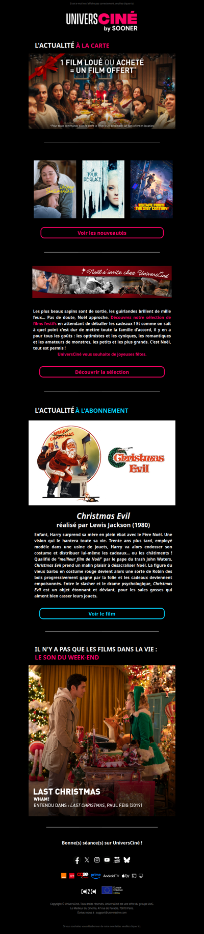 On a un cadeau pour vous...