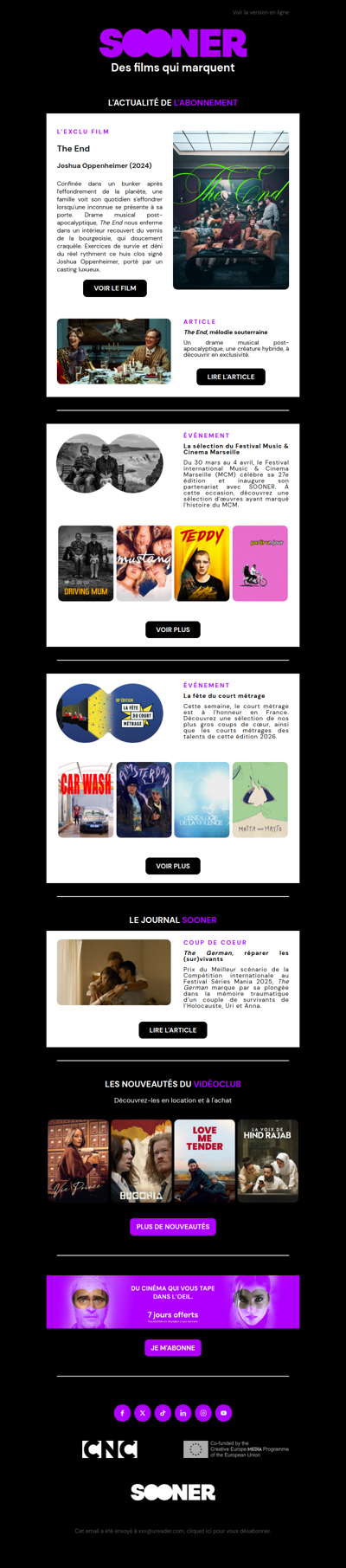 Exclu : Tilda Swinton dans The End