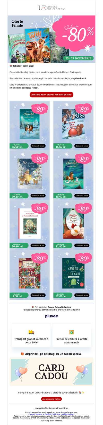 Retipăriri NOI în stoc - Descoperă-le pe site 😍