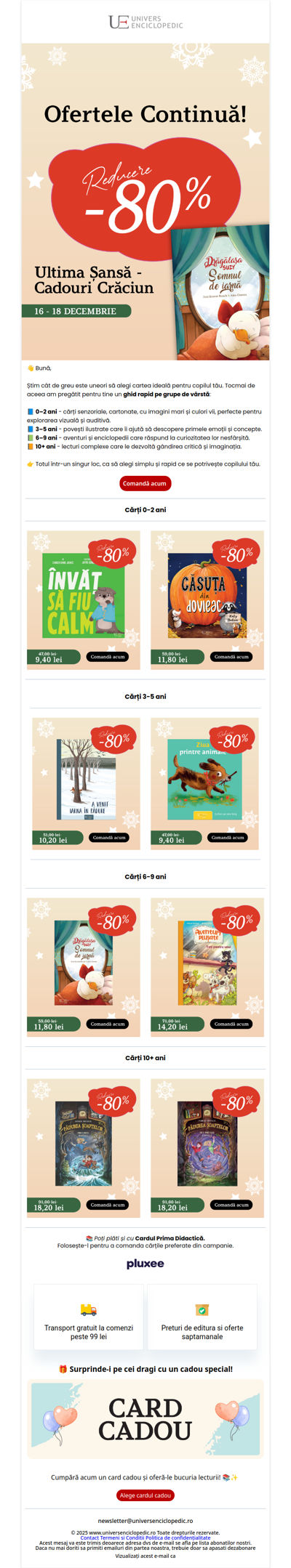 Recomandări rapide pe vârste – vezi aici 👉